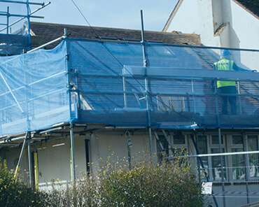 Major void refurbishment including two storey extension